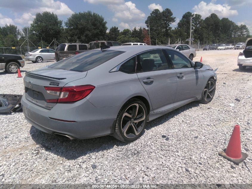 2021 HONDA ACCORD SEDAN SPORT - 1HGCV1F34MA068468