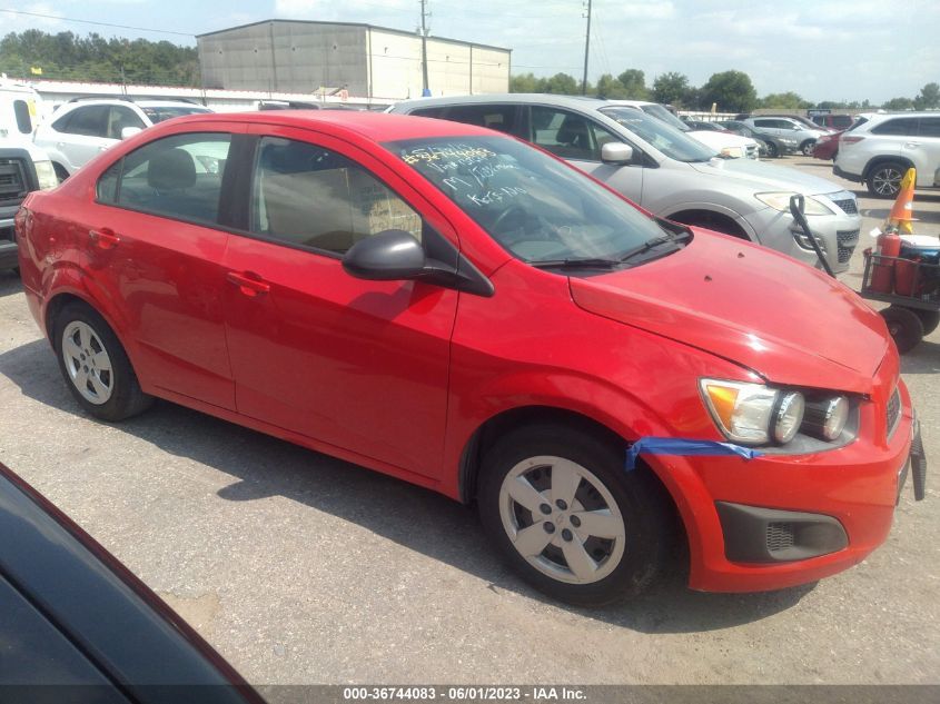 2015 CHEVROLET SONIC LS - 1G1JA5SH4F4139625