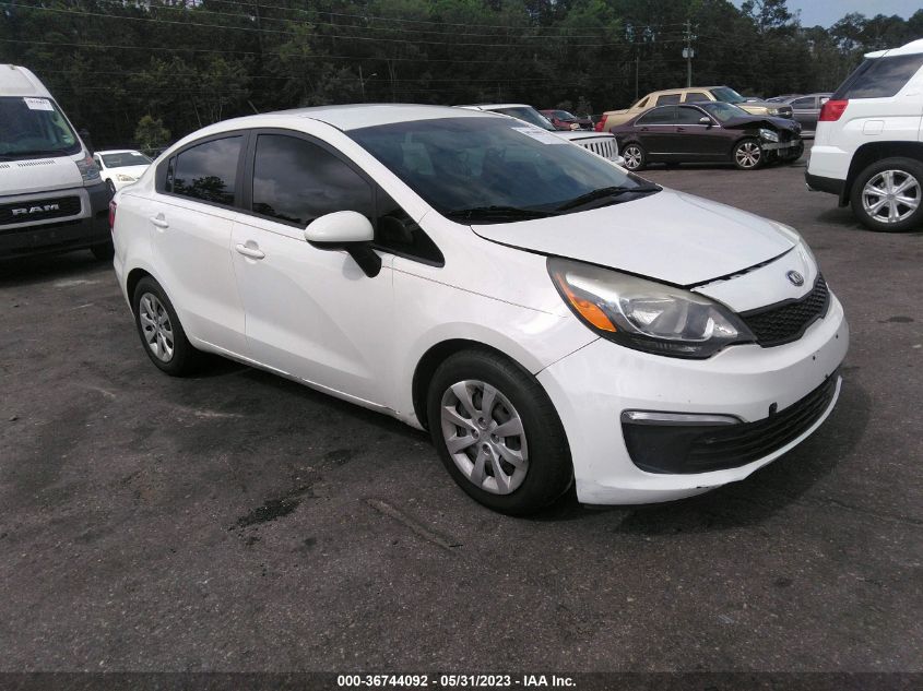 2016 KIA RIO LX - KNADM4A30G6595278