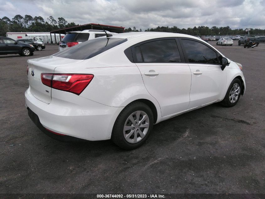 2016 KIA RIO LX - KNADM4A30G6595278