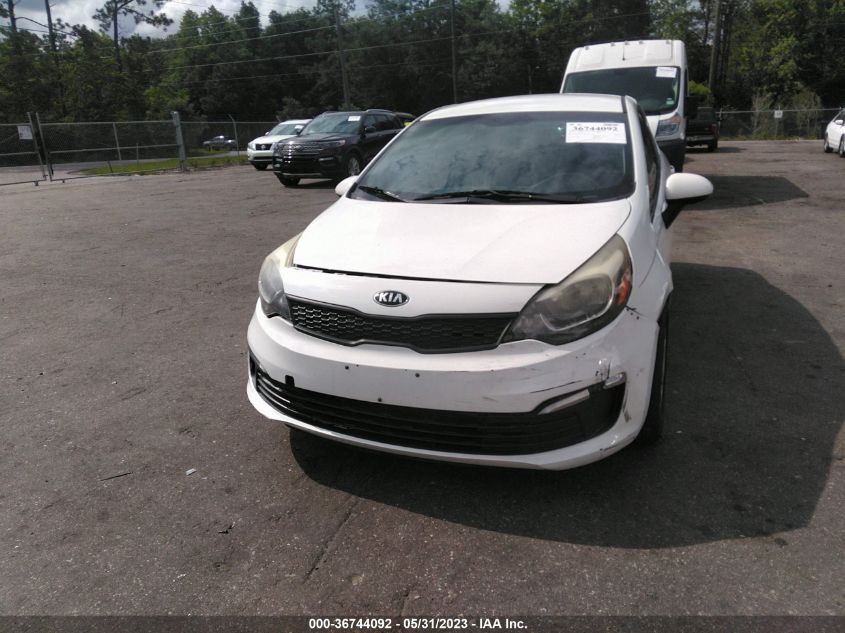 2016 KIA RIO LX - KNADM4A30G6595278