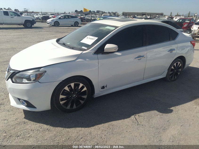 VIN 3N1CB7AP7KY213857 2019 NISSAN SENTRA SR TURBO