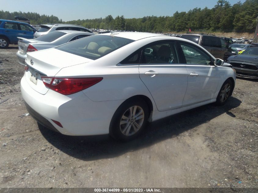 2014 HYUNDAI SONATA GLS - 5NPEB4AC2EH843000