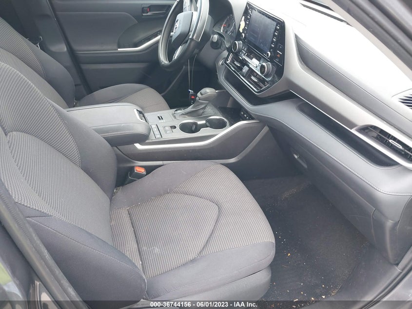 VIN 5TDCZRAH7MS538192 2021 TOYOTA HIGHLANDER L