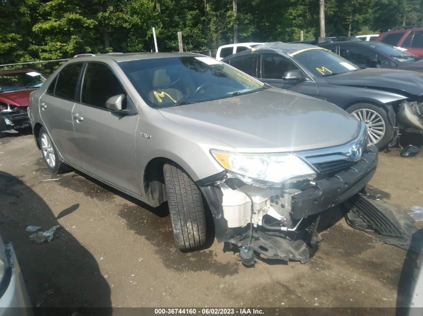 2013 TOYOTA CAMRY HYBRID LE/XLE - 4T1BD1FK1DU065283