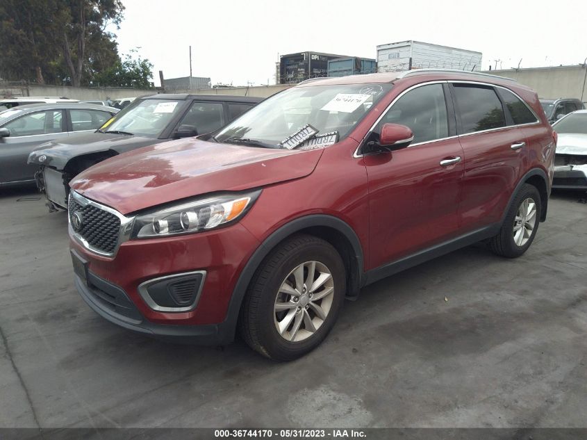 2016 KIA SORENTO LX - 5XYPG4A31GG154862