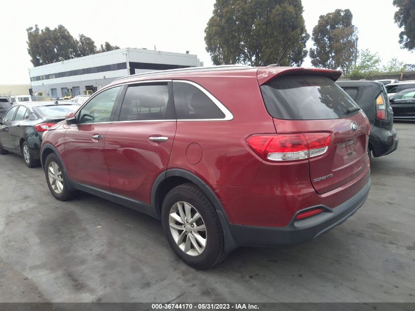 2016 KIA SORENTO LX - 5XYPG4A31GG154862