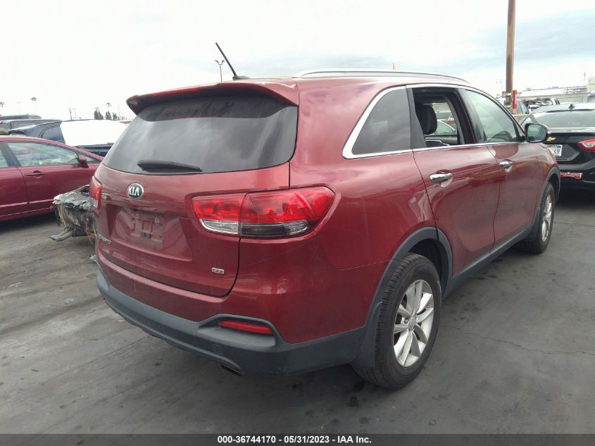 2016 KIA SORENTO LX - 5XYPG4A31GG154862