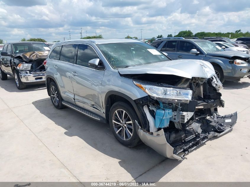 2018 TOYOTA HIGHLANDER SE/XLE - 5TDKZRFH6JS543755