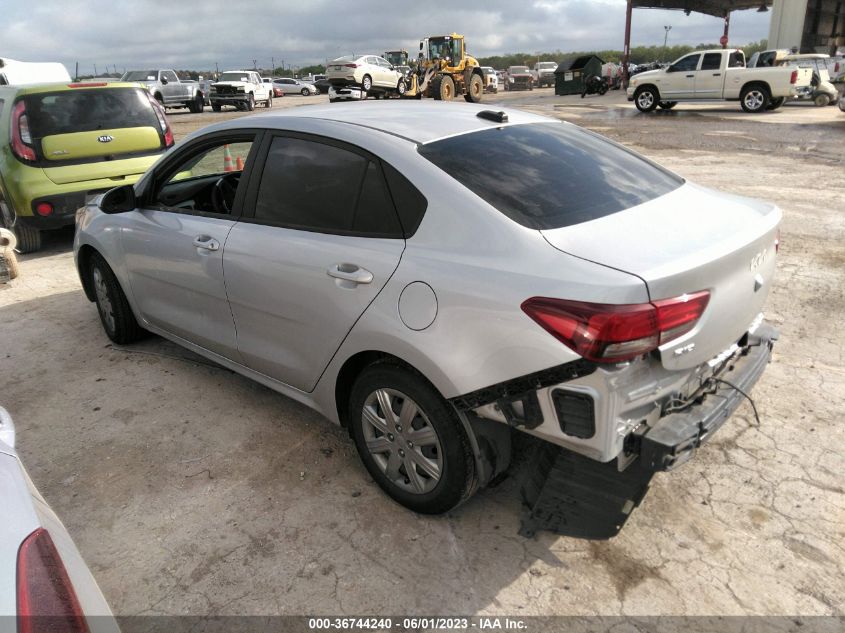 2022 KIA RIO LX - 3KPA24AD6NE437779