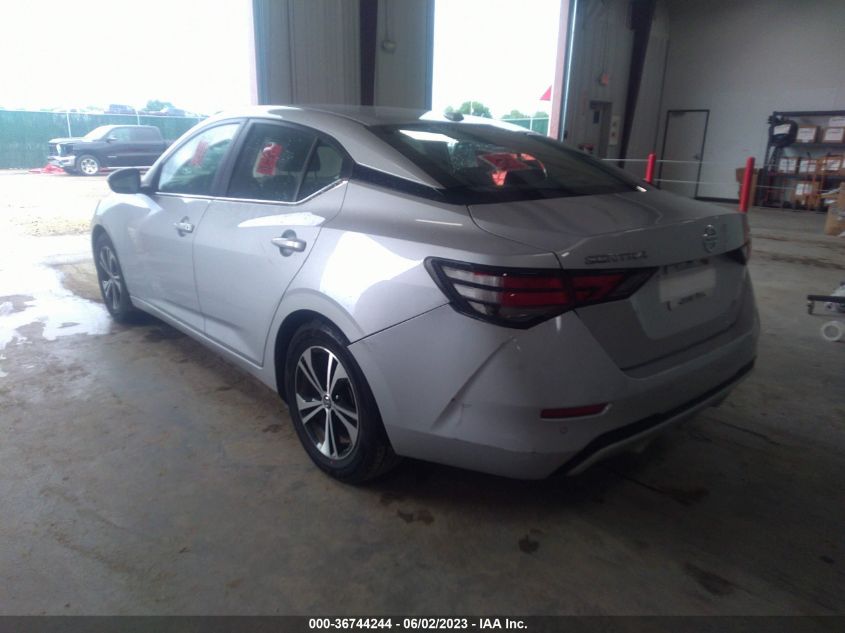 2022 NISSAN SENTRA SV - 3N1AB8CVXNY241892