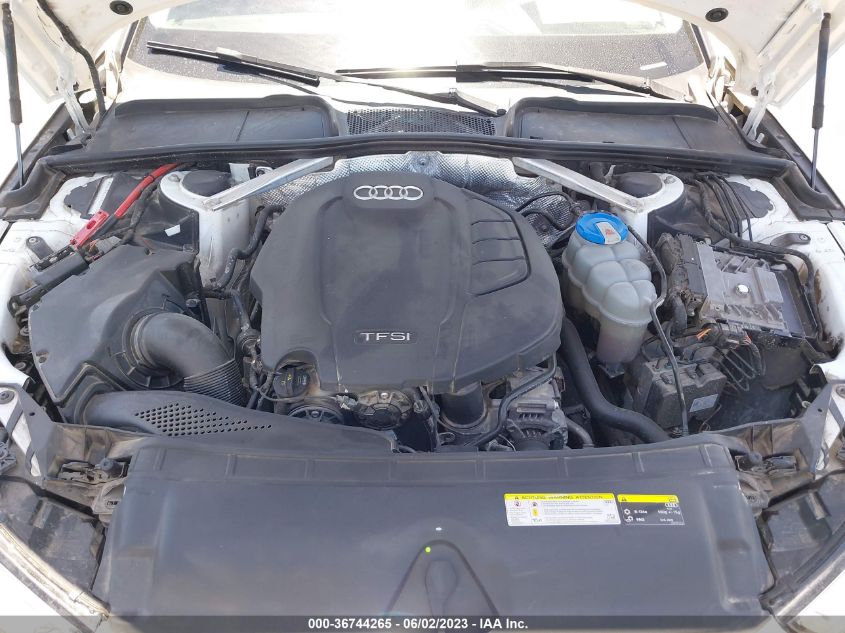 2017 AUDI A4 PREMIUM PLUS - WAULNAF43HN009544