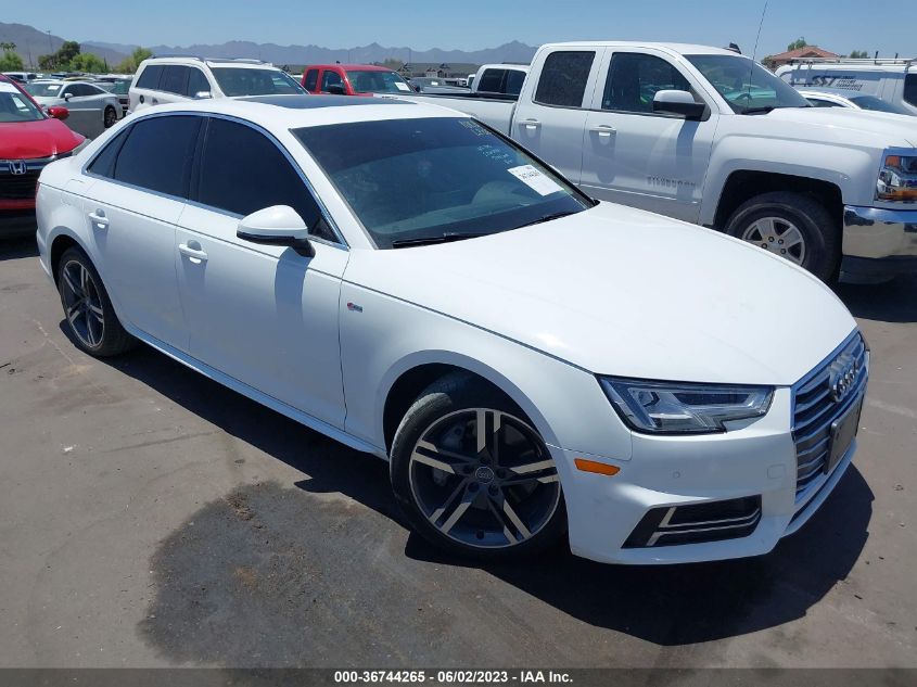 2017 AUDI A4 PREMIUM PLUS - WAULNAF43HN009544