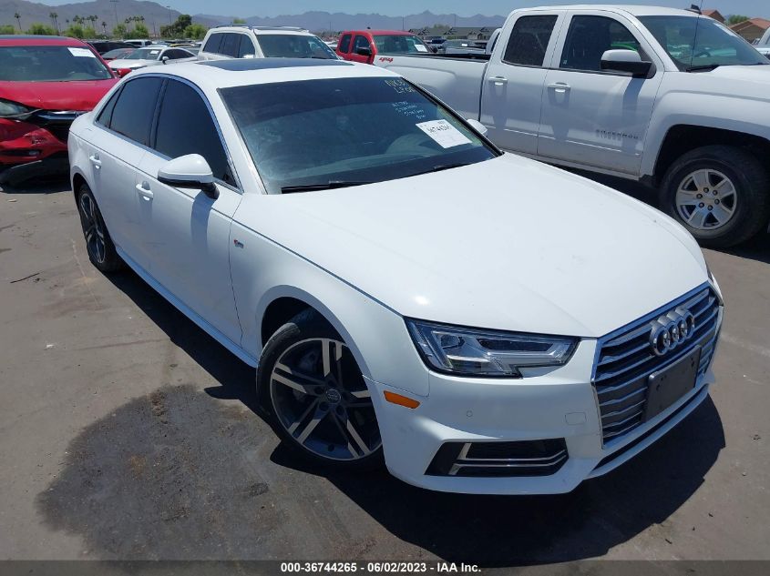 2017 AUDI A4 PREMIUM PLUS - WAULNAF43HN009544
