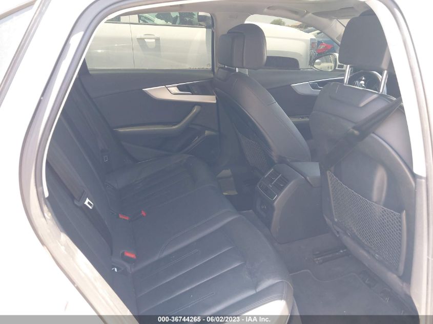 2017 AUDI A4 PREMIUM PLUS - WAULNAF43HN009544