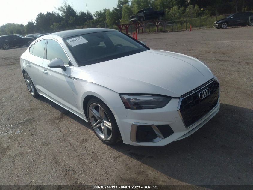 2021 AUDI A5 SPORTBACK S LINE PREMIUM - WAUDACF5XMA020935