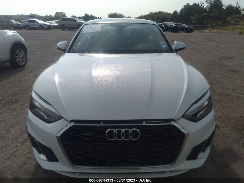 2021 AUDI A5 SPORTBACK S LINE PREMIUM - WAUDACF5XMA020935
