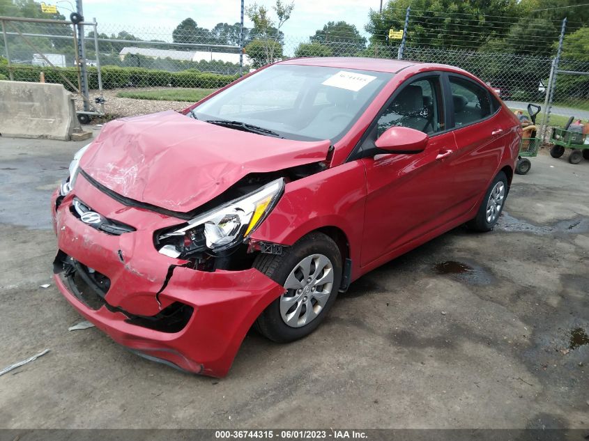 2016 HYUNDAI ACCENT SE - KMHCT4AE0GU102578