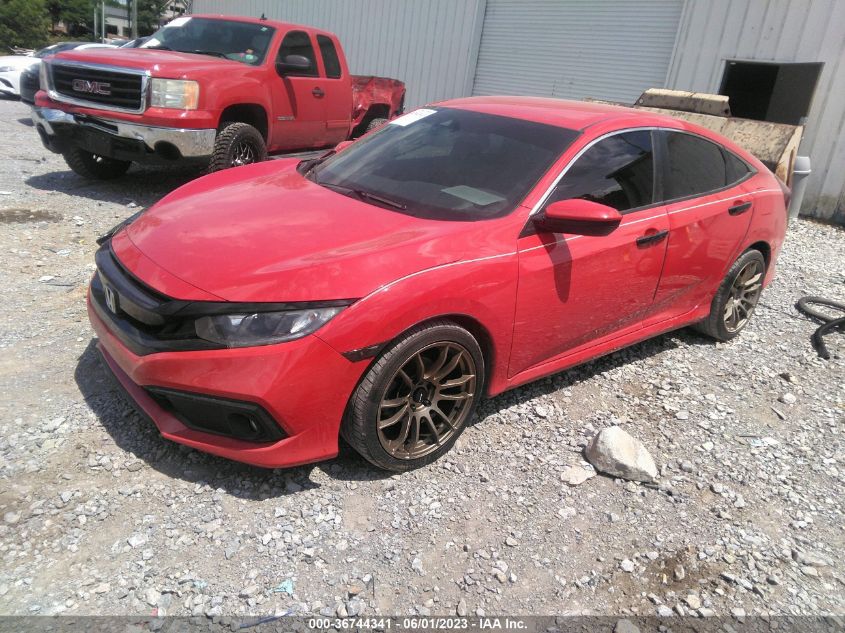 2019 HONDA CIVIC SEDAN SPORT - 2HGFC2F86KH535134