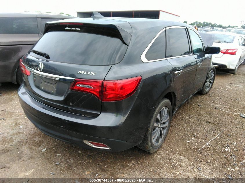 2016 ACURA MDX TECHNOLOGY - 5FRYD3H42GB017375
