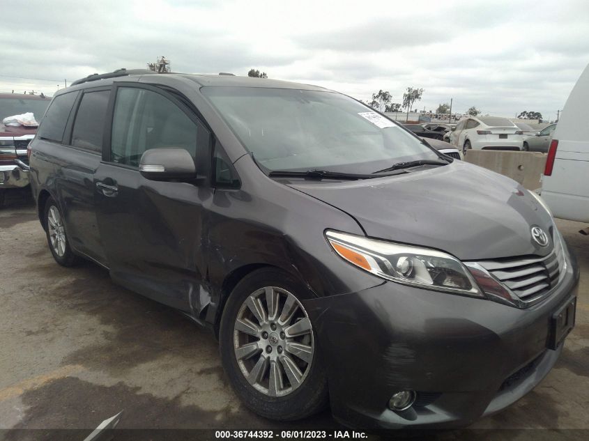 5TDYZ3DC8HS891615 2017 TOYOTA SIENNA - Image 1