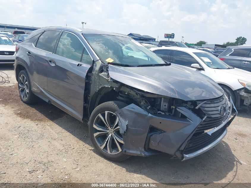 2T2BGMCA7HC009436 LEXUS RX RX 450H 2017