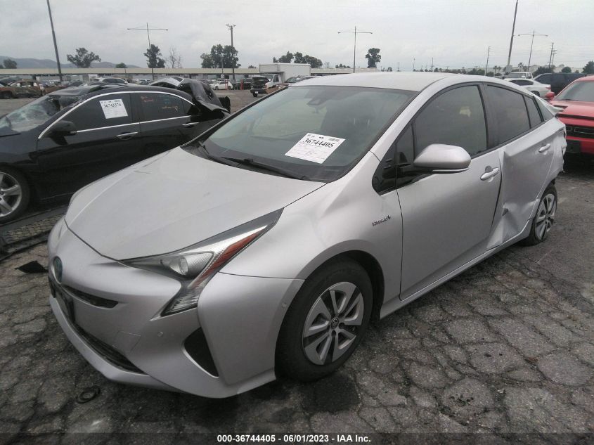 2018 TOYOTA PRIUS TWO/TWO ECO/THREE - JTDKBRFU4J3594853