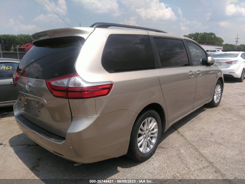 2015 TOYOTA SIENNA XLE - 5TDYK3DC2FS632426