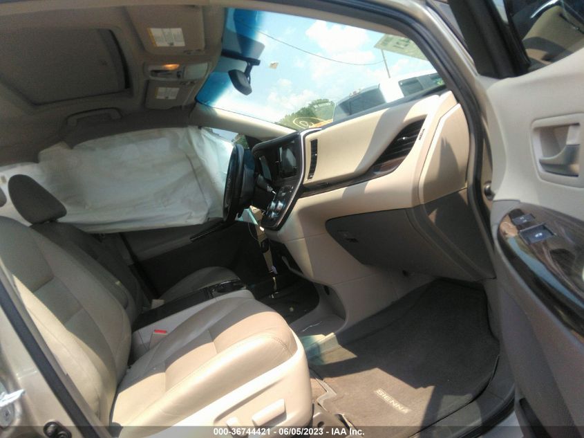 2015 TOYOTA SIENNA XLE - 5TDYK3DC2FS632426