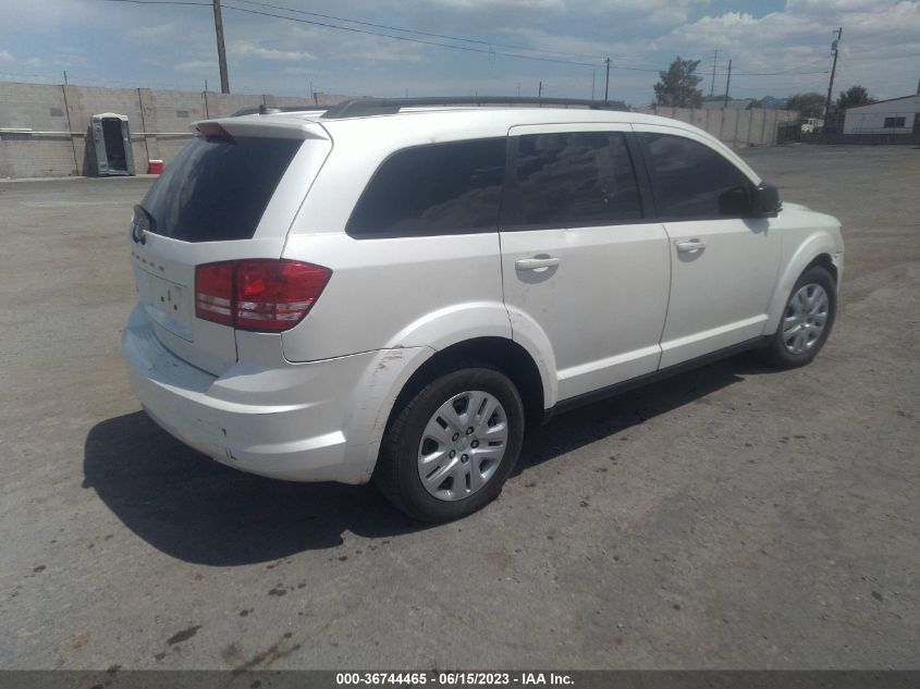 2016 DODGE JOURNEY SE - 3C4PDCAB5GT169013