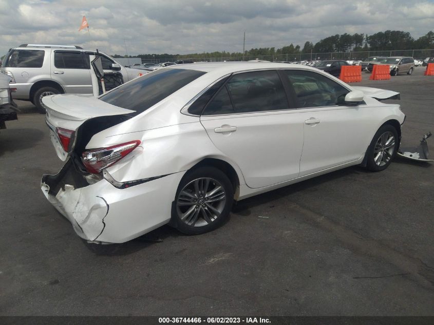 2017 TOYOTA CAMRY XLE/SE/LE/XSE - 4T1BF1FKXHU405501