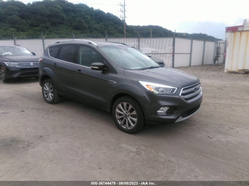 2017 FORD ESCAPE TITANIUM - 1FMCU9J94HUF00861