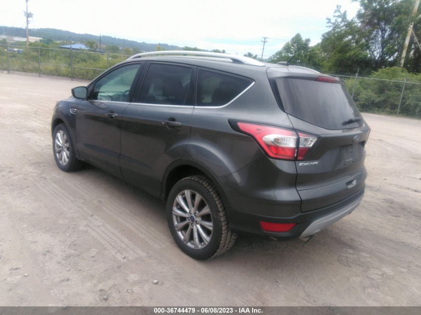 2017 FORD ESCAPE TITANIUM - 1FMCU9J94HUF00861