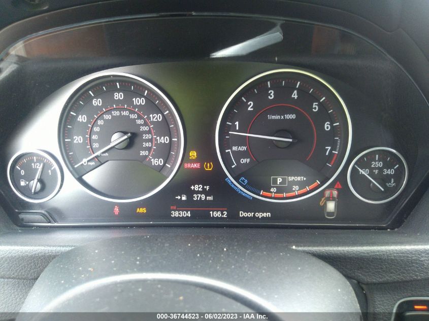 2016 BMW 3 SERIES GRAN TURISMO 335I XDRIVE WBA3X9C56GD869383