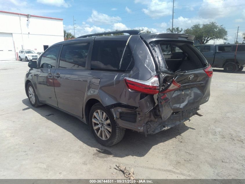 2017 TOYOTA SIENNA LE - 5TDJZ3DC9HS185335