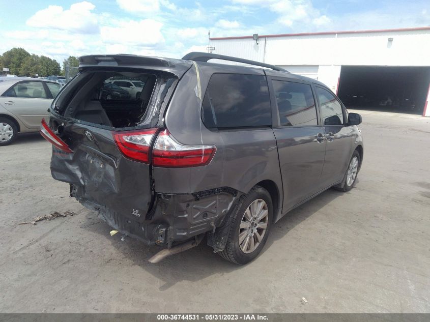 2017 TOYOTA SIENNA LE - 5TDJZ3DC9HS185335