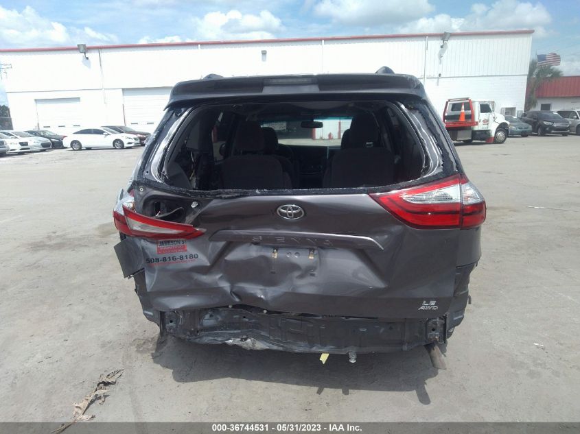 2017 TOYOTA SIENNA LE - 5TDJZ3DC9HS185335