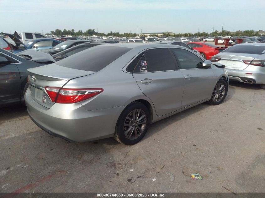 2016 TOYOTA CAMRY XLE/SE/LE/XSE - 4T1BF1FK5GU247566