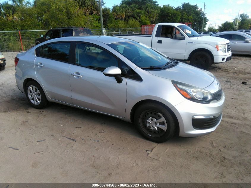 2016 KIA RIO LX - KNADM4A34G6639959