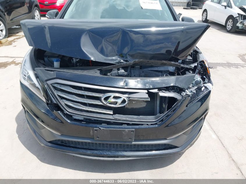 2015 HYUNDAI SONATA 2.4L SPORT - 5NPE34AF1FH048237