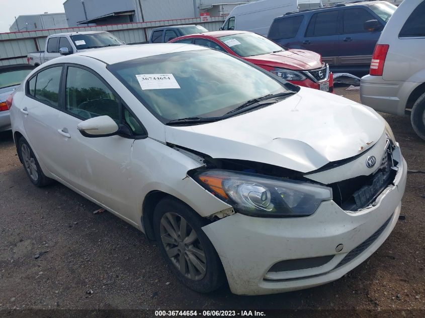 2014 KIA FORTE LX - KNAFX4A65E5145798