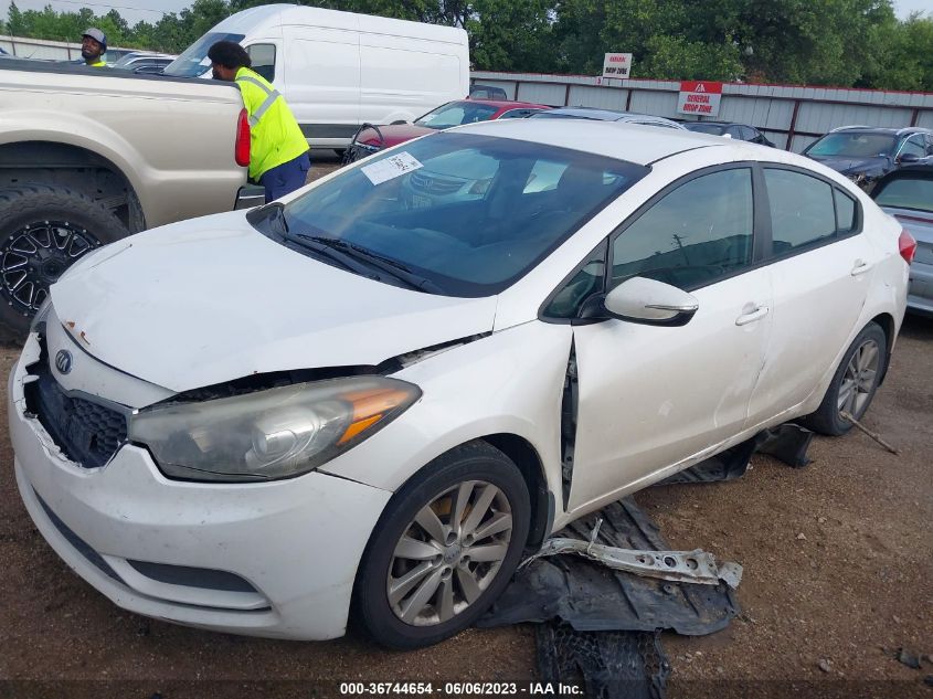 2014 KIA FORTE LX - KNAFX4A65E5145798