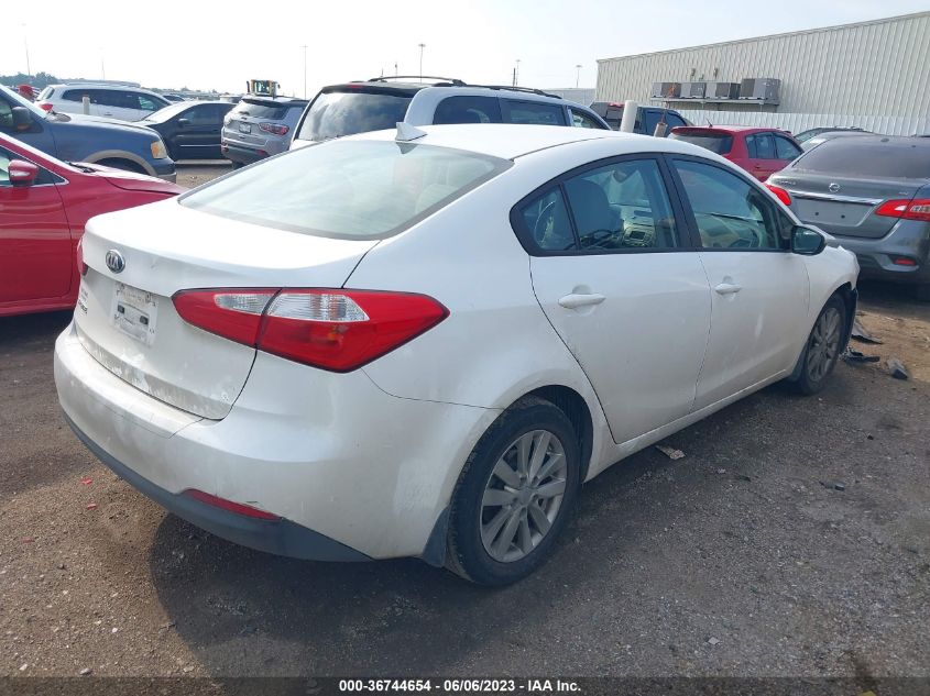 2014 KIA FORTE LX - KNAFX4A65E5145798