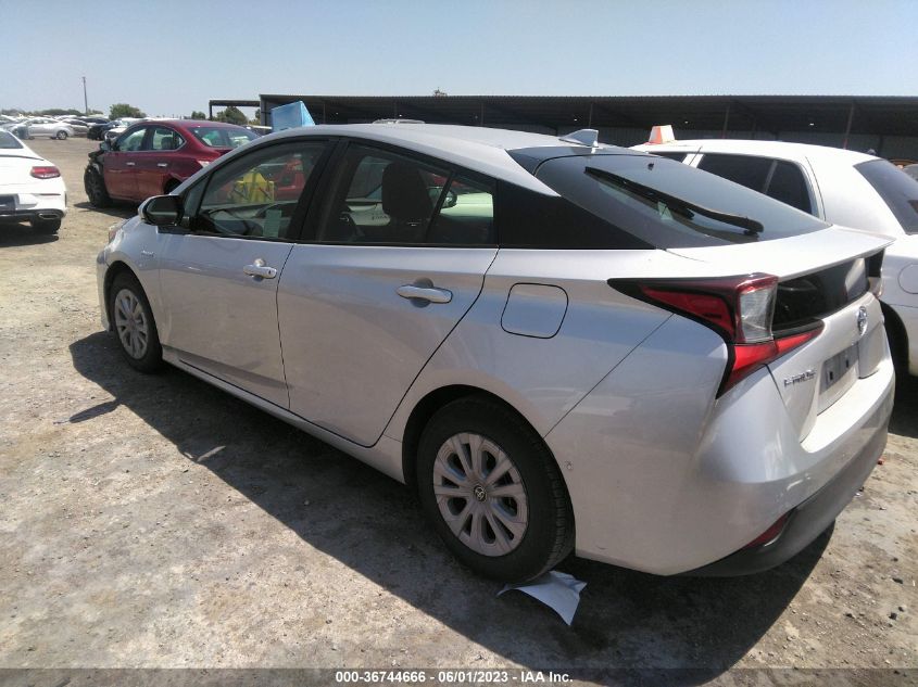 2019 TOYOTA PRIUS L ECO/LE/XLE/LIMITED - JTDKARFU6K3095752