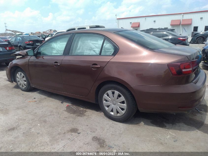 2016 VOLKSWAGEN JETTA SEDAN 1.4T S - 3VW267AJ2GM378932