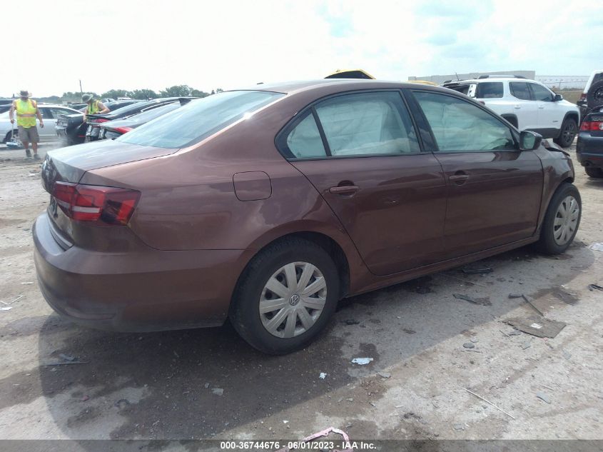 2016 VOLKSWAGEN JETTA SEDAN 1.4T S - 3VW267AJ2GM378932