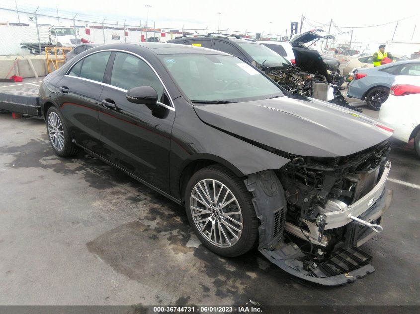 2020 MERCEDES-BENZ CLA CLA 250 - W1K5J4GB7LN088754