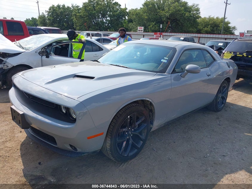 VIN 2C3CDZAG9NH215577 2022 DODGE CHALLENGER SXT