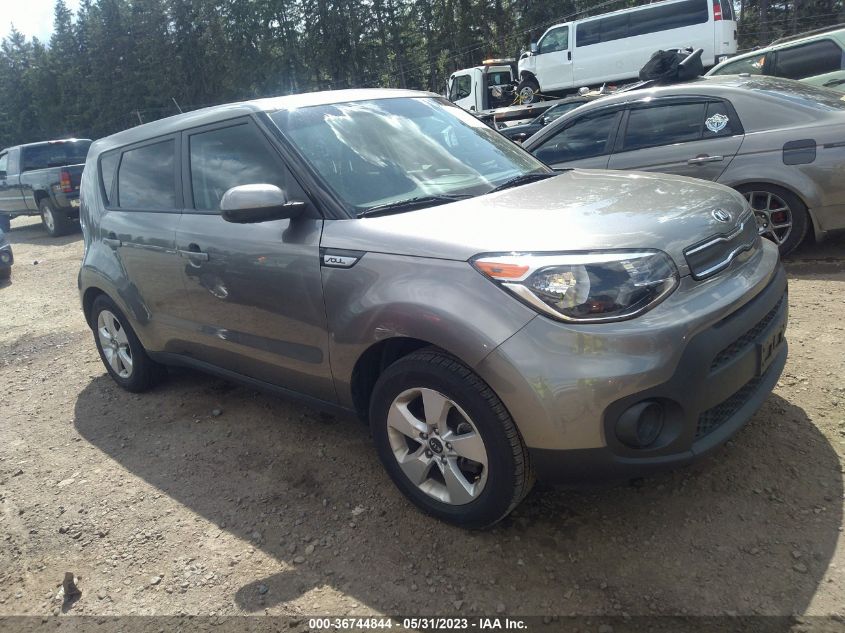 2019 KIA SOUL BASE - KNDJN2A21K7018745