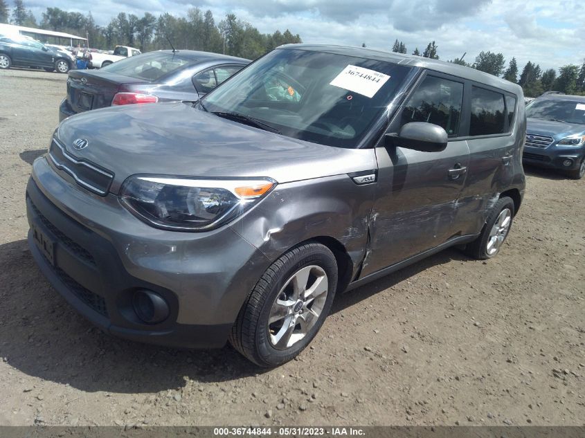 2019 KIA SOUL BASE - KNDJN2A21K7018745